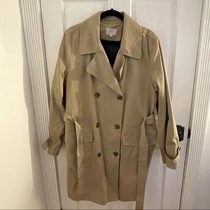 Never worn - LOFT trench coat